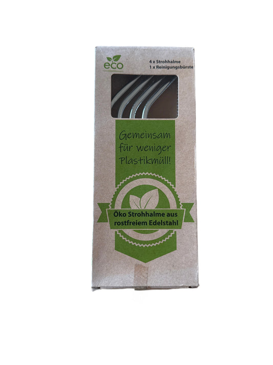 Strohhalme aus rostfreiem Edelstahl