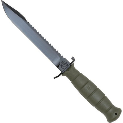 Glock Feldmesser olive mit Säge